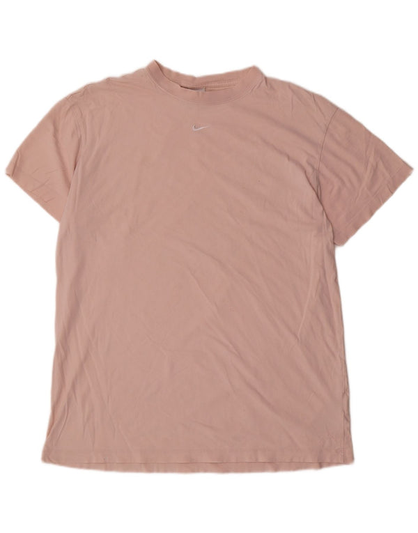 Camiseta Nike Hombre Top Grande Rosa Algodón