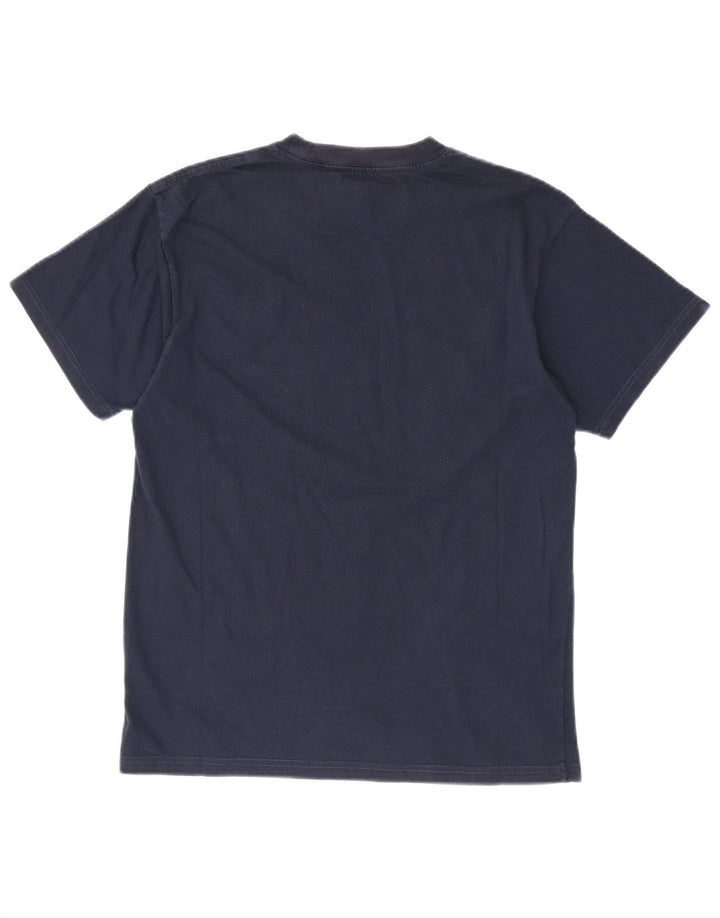 Carhartt Mens Ducks Graphic Camiseta Top Pequeño Azul Marino
