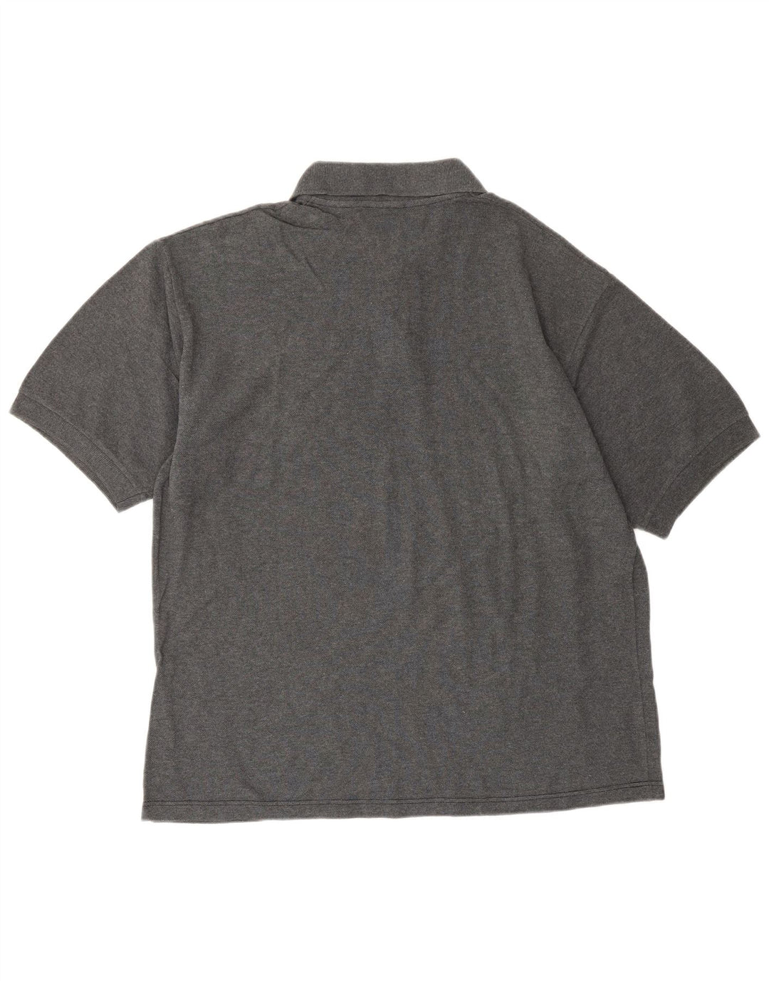 ASICS Polo para hombre de algodón gris grande