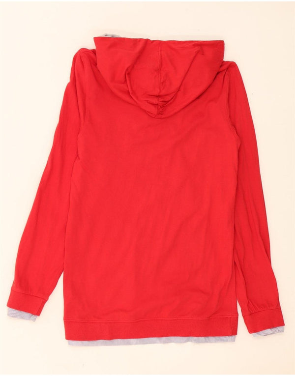 Desigual - Sudadera con capucha para niño (13-14 años, algodón), color rojo