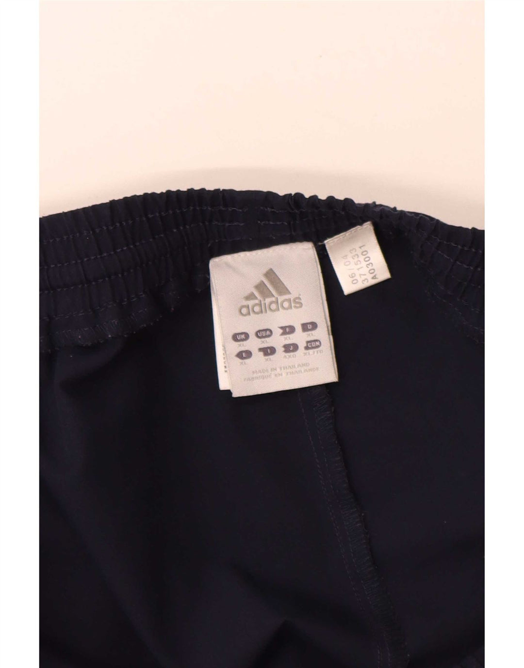 Adidas Hombre Pantalón Chándal Joggers XL Azul Marino Poliéster