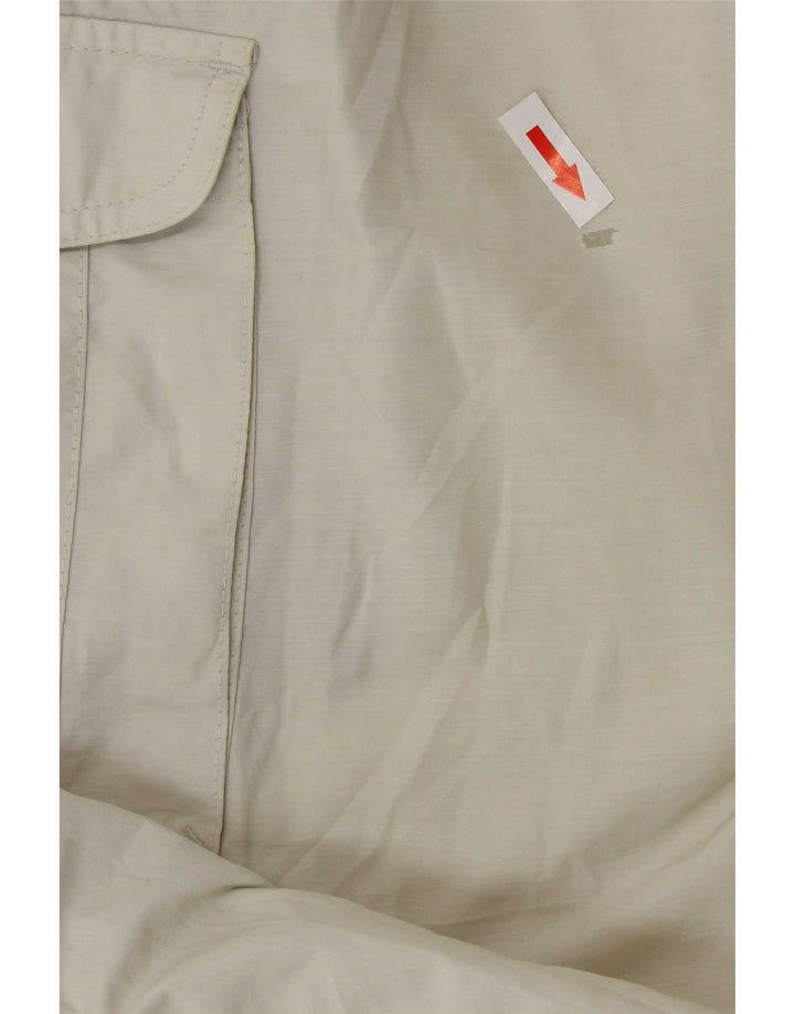 Marks & Spencer Pantalones cortos tipo cargo para hombre W40 XL Algodón beige