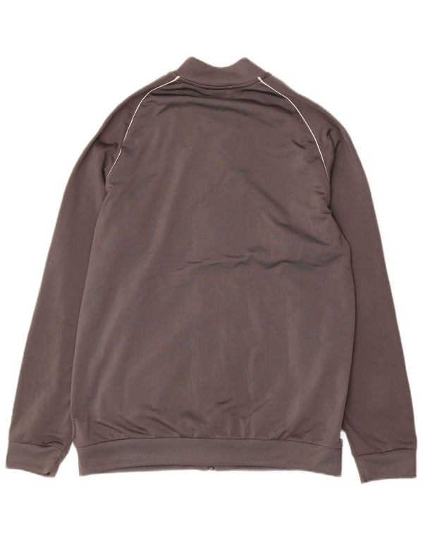 Adidas Chaqueta Chándal Niño 15-16 Años Gris Poliéster