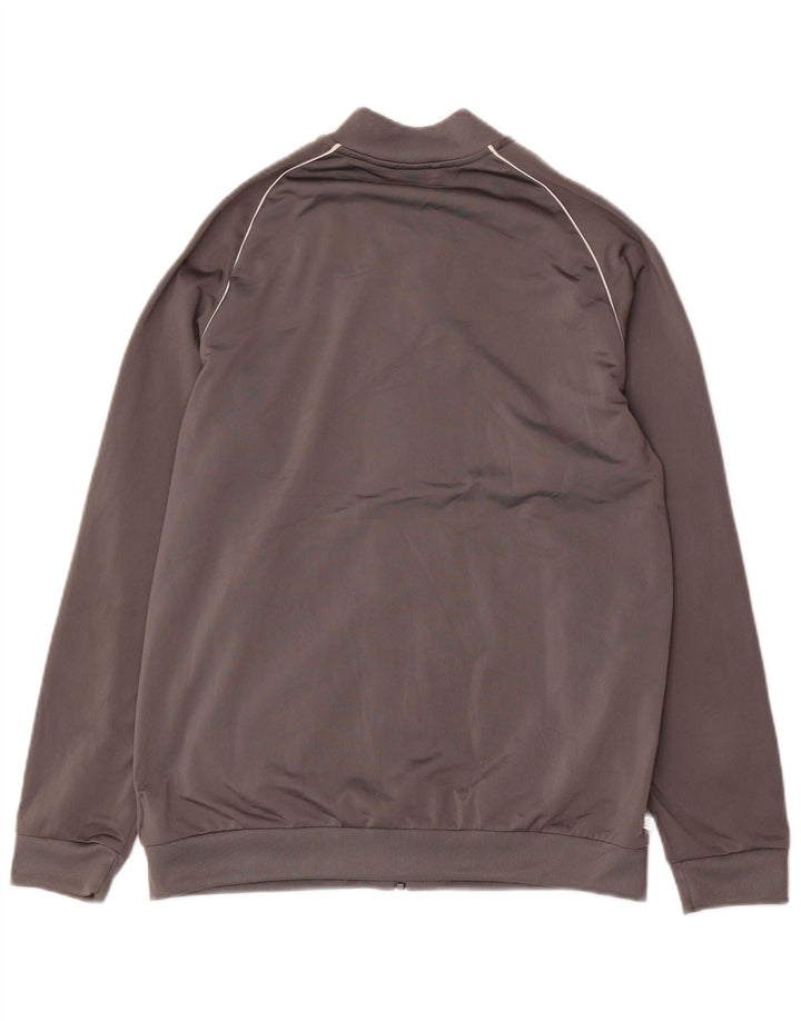 Adidas Chaqueta Chándal Niño 15-16 Años Gris Poliéster