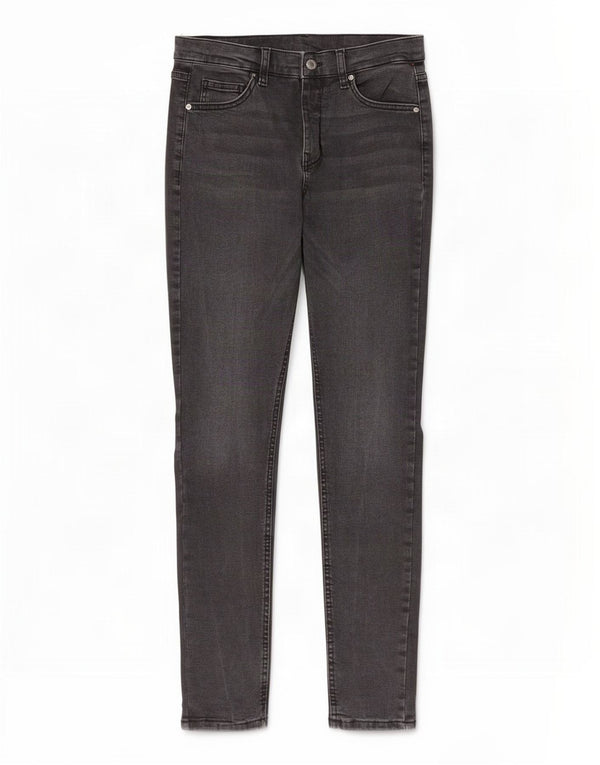 Vaqueros ajustados para mujer Topshop W28 L28 Algodón gris