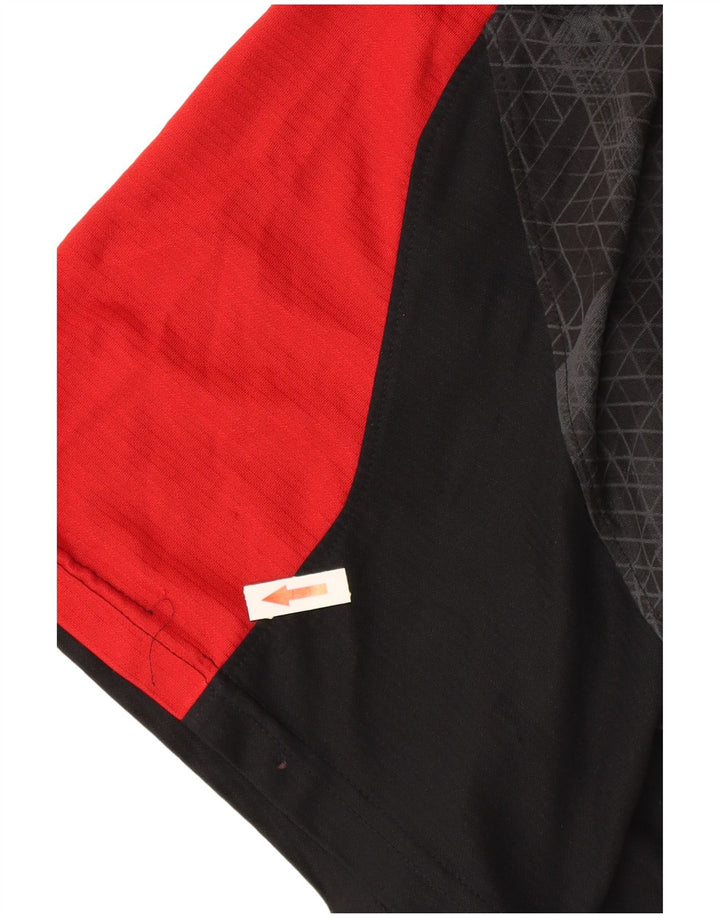 UNDER ARMOUR Pantalones cortos deportivos Heat Gear para niños 9-10 años Mediano Negro Geométrico