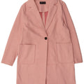 Marks & Spencer Abrigo para mujer UK 12 Poliéster rosa medio