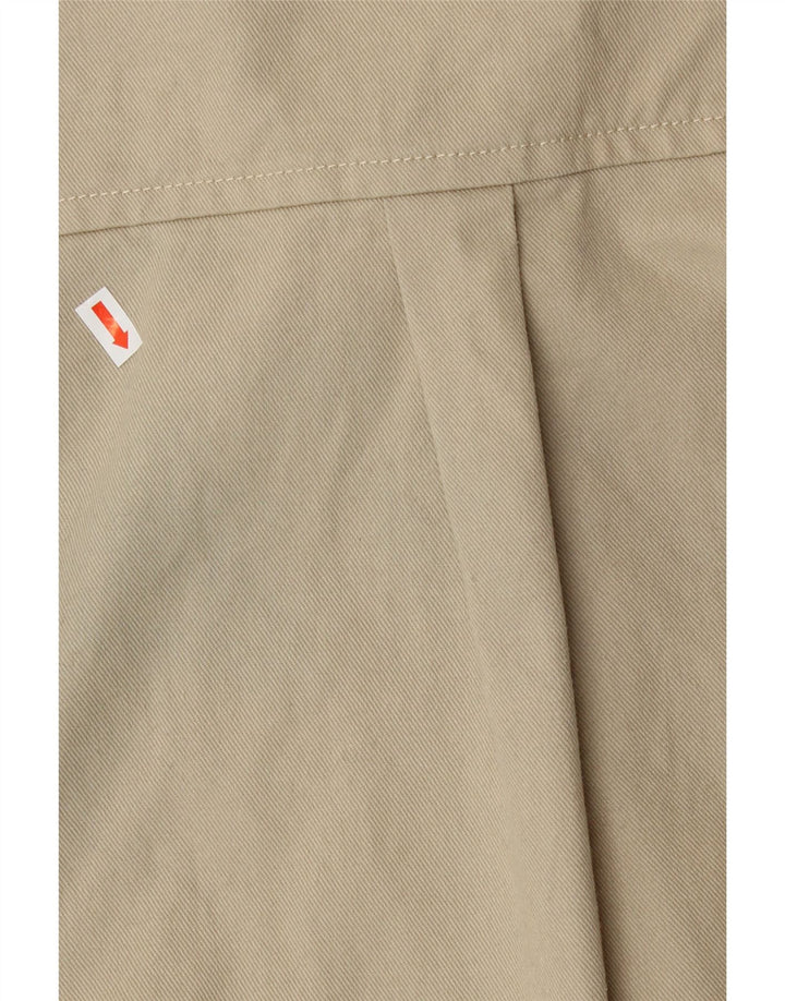 FAT FACE Camisa extragrande para mujer UK 10 Small Algodón beige