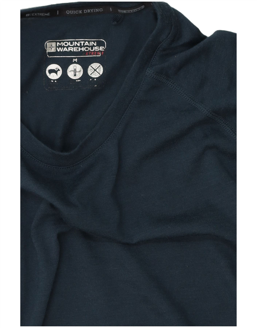 Camiseta para hombre Mountain Warehouse Top medio azul marino Poliéster