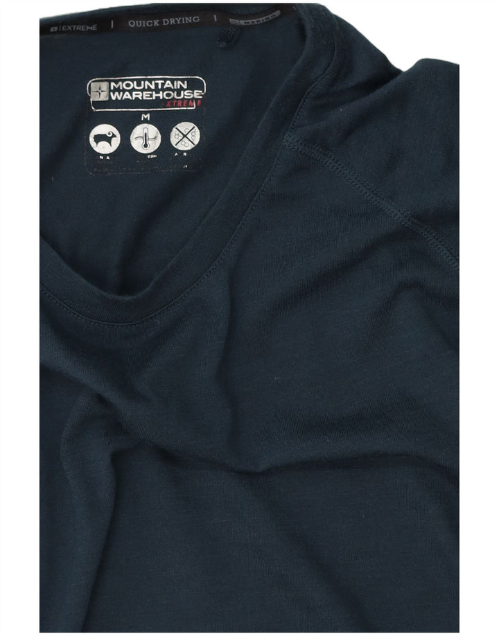 Camiseta para hombre Mountain Warehouse Top medio azul marino Poliéster