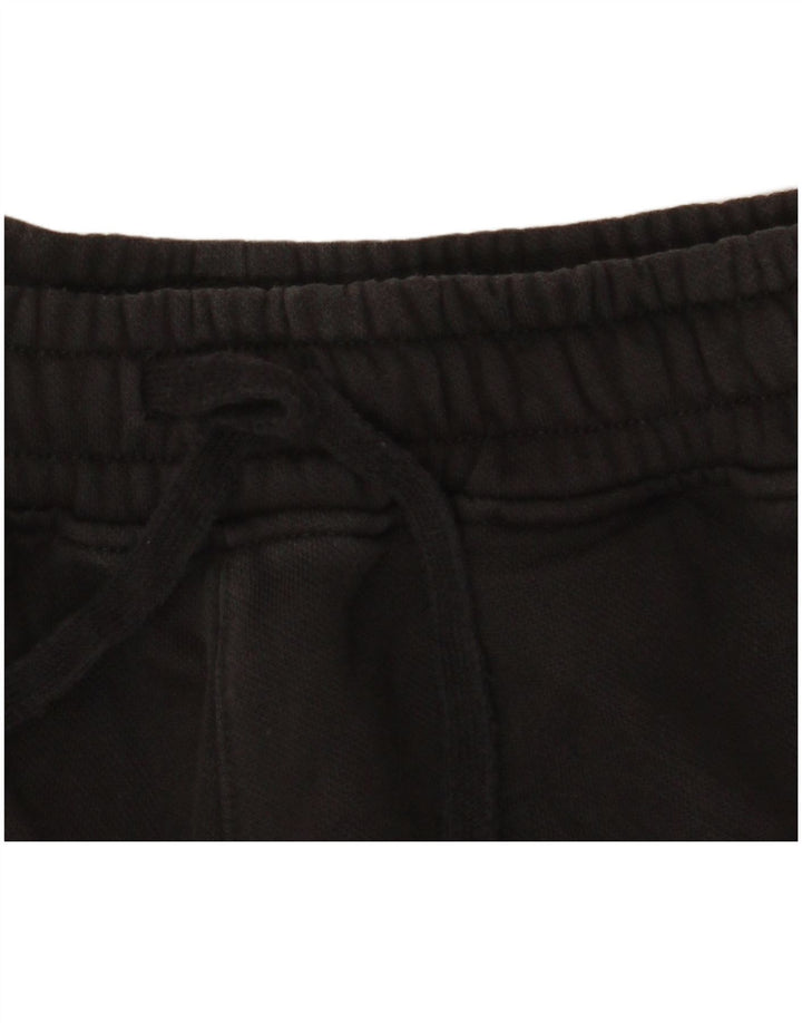 Puma - Pantalones cortos deportivos para mujer, talla 40, algodón negro mediano