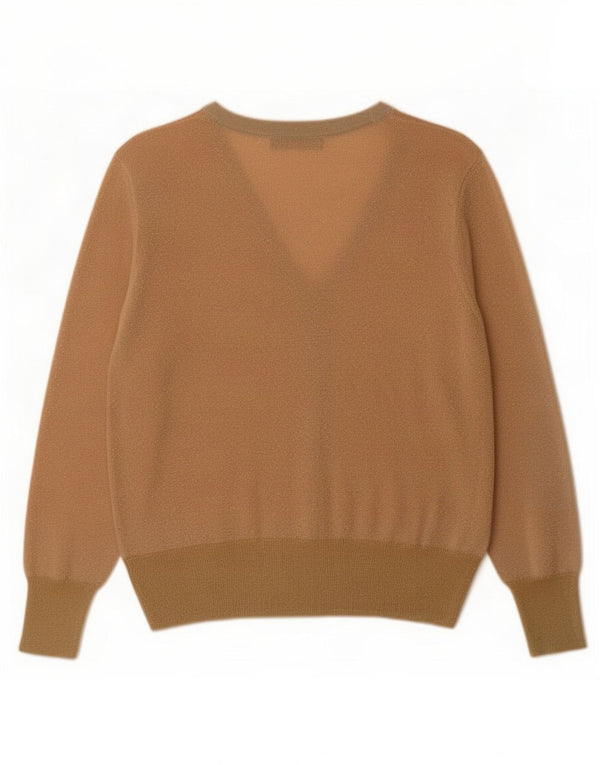 Marks & Spencer Suéter tipo cárdigan para mujer UK 46 Viscosa moteada rosa grande