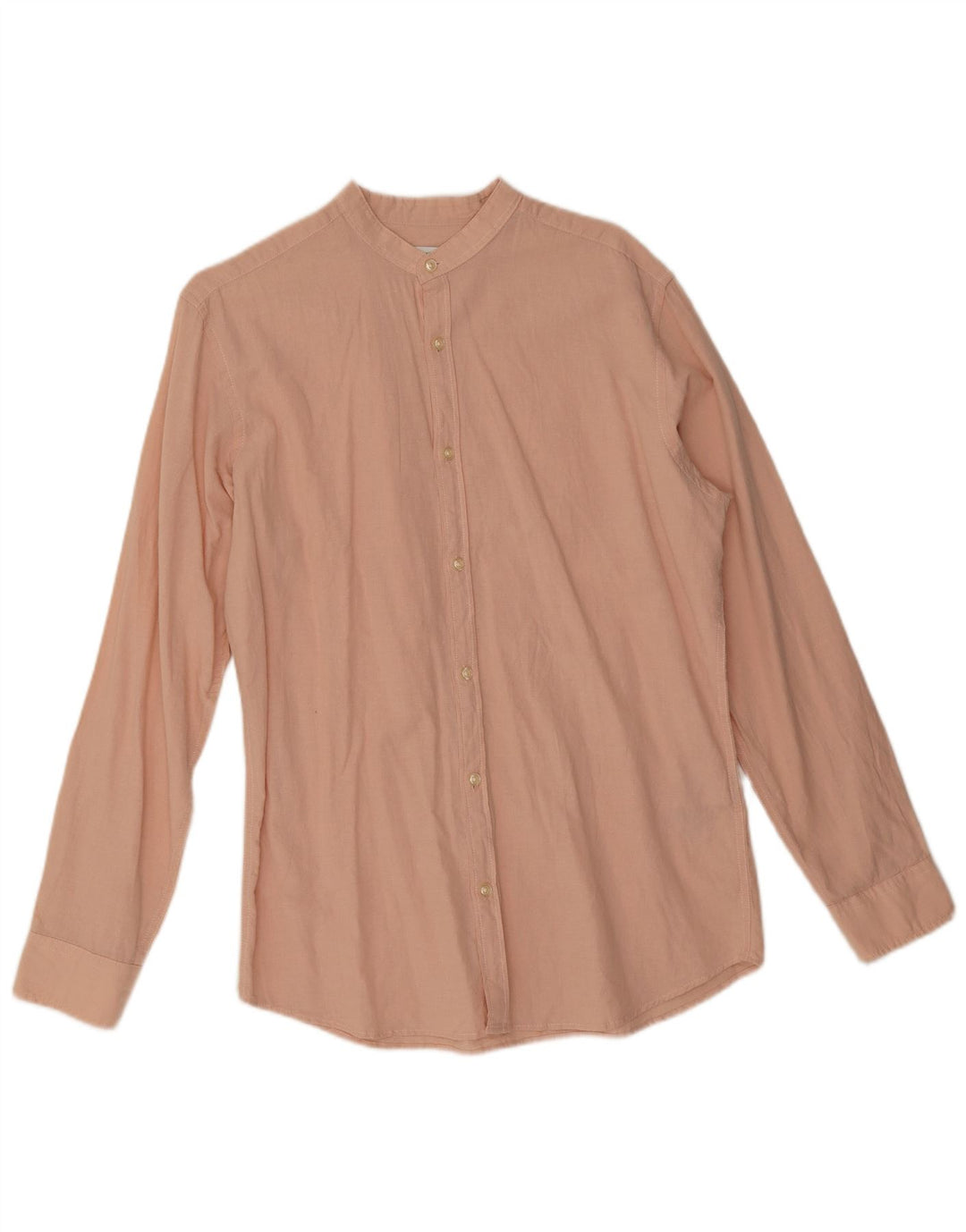 Camisa Vintage para Hombre Mediana Rosa de Algodón