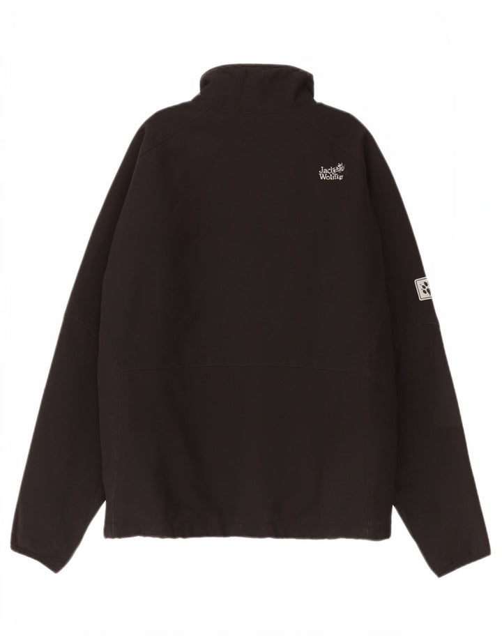 Jack Wolfskin Chaqueta Bomber Mujer UK 36/38 Mediano Negro Poliéster