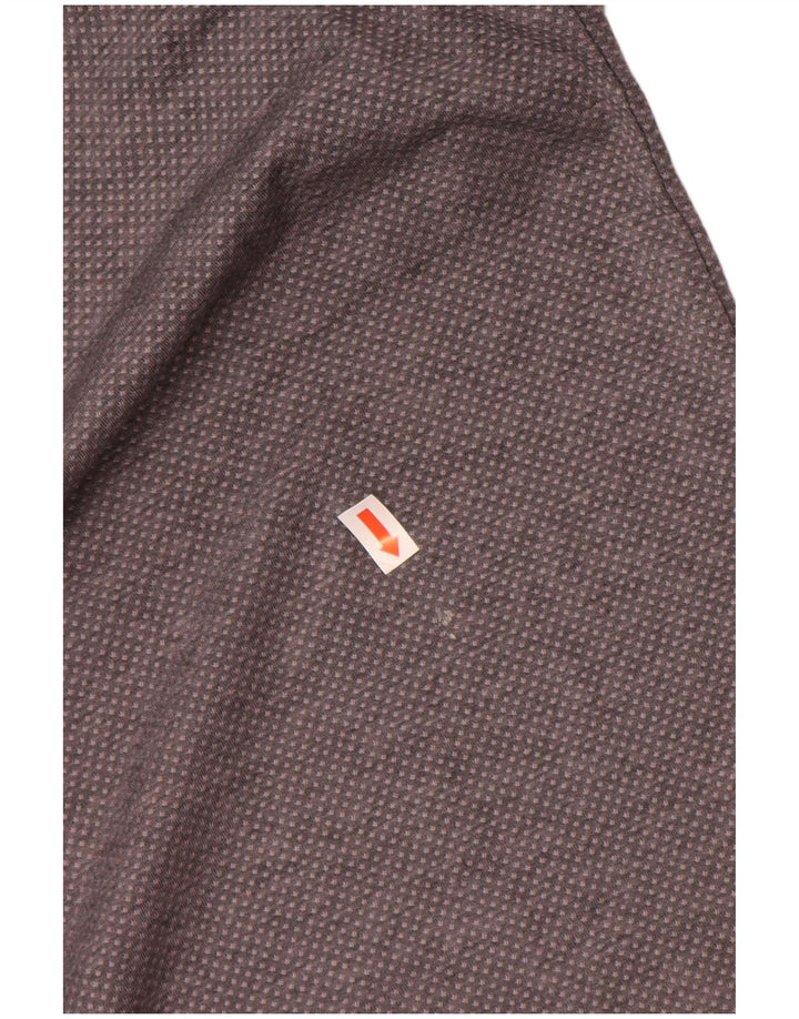 NIKE Polo Dri Fit para hombre XL Gris Colorblock Poliéster