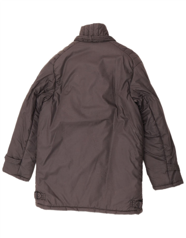 Venta E Pepe Abrigo acolchado para hombre UK 36 pequeño gris poliéster