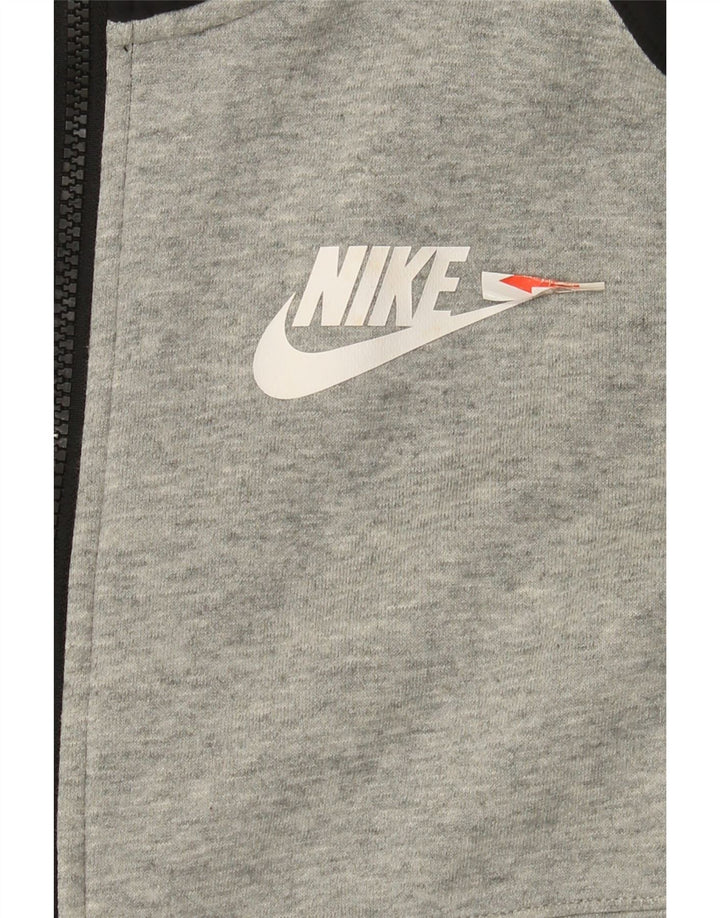 Nike - Chaqueta de chándal para hombre (talla pequeña), color gris, algodón