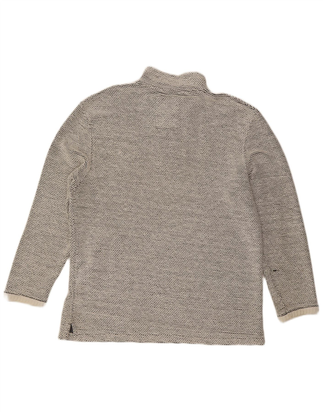 Weird Fish - Sudadera con cuello y cremallera para hombre, talla grande, color gris