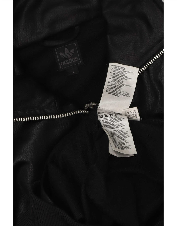 Adidas Mens Chile 62 Chándal Top Chaqueta Pequeña Negro Poliéster