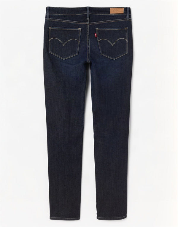 Vaqueros Levi's Mujer Slim W29 L32 Algodón Azul Marino