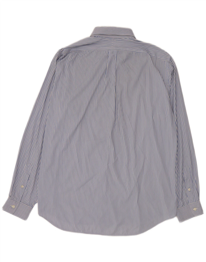 Camisa Ralph Lauren para hombre de nailon a rayas azules grandes