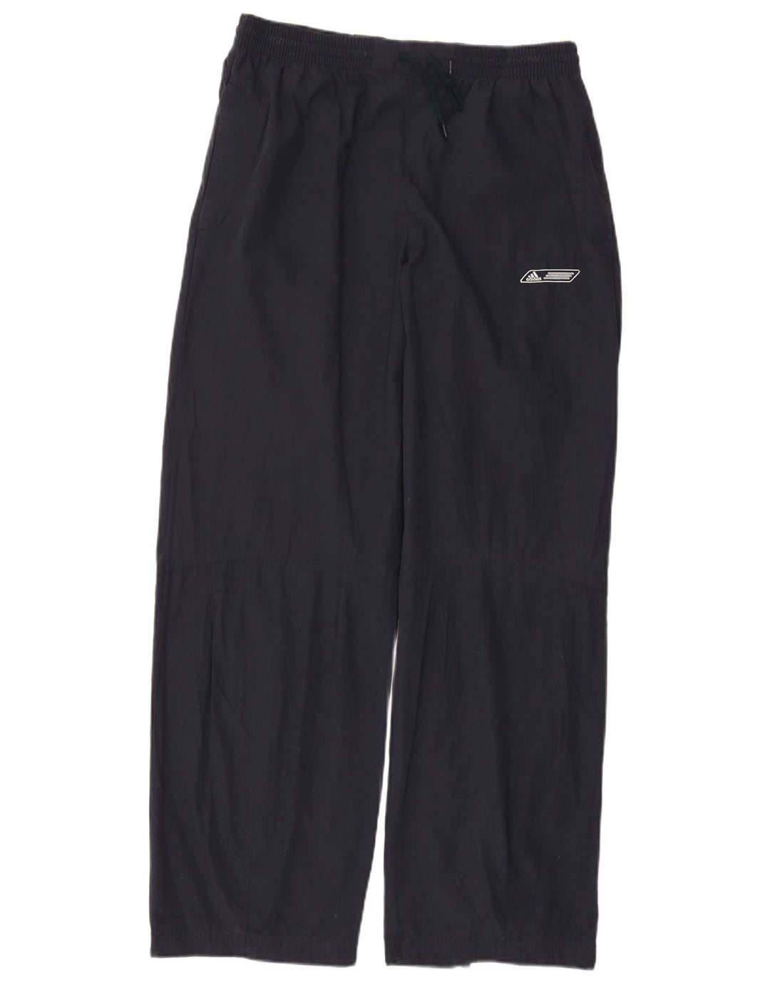 ADIDAS Hombre Chándal Pantalones Grande Azul Marino Algodón