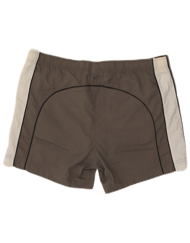 Champion Bañador para hombre, talla grande, color gris, poliéster