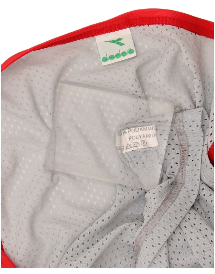 Diadora Hombre Graphic Vest Top Small Multicolor Colorblock Poliamida