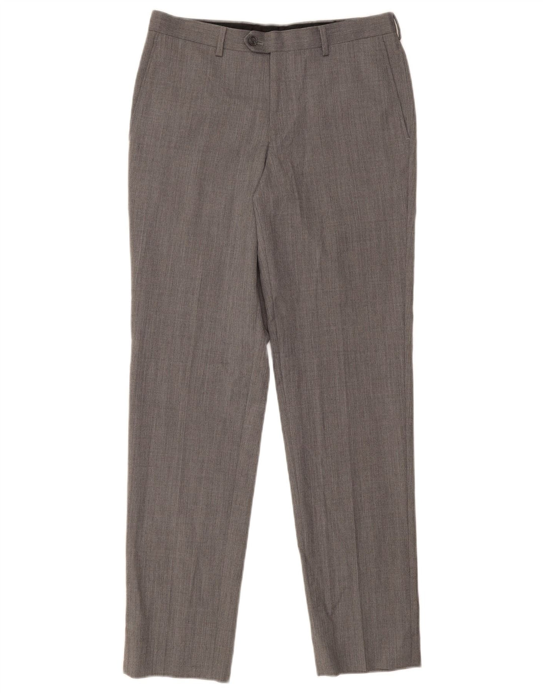 MICHAEL KORS Pantalón de traje ajustado para hombre W30 L30 Lana gris