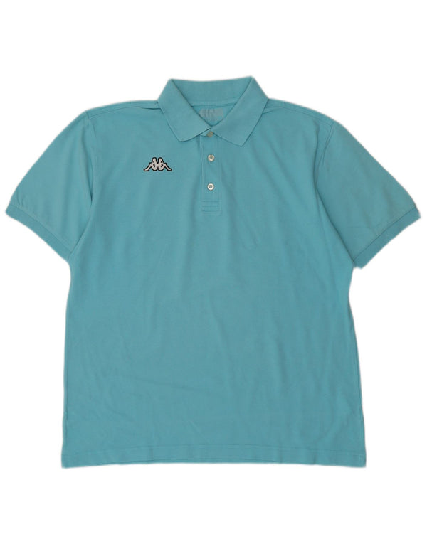Kappa Polo Hombre XL Algodón Azul