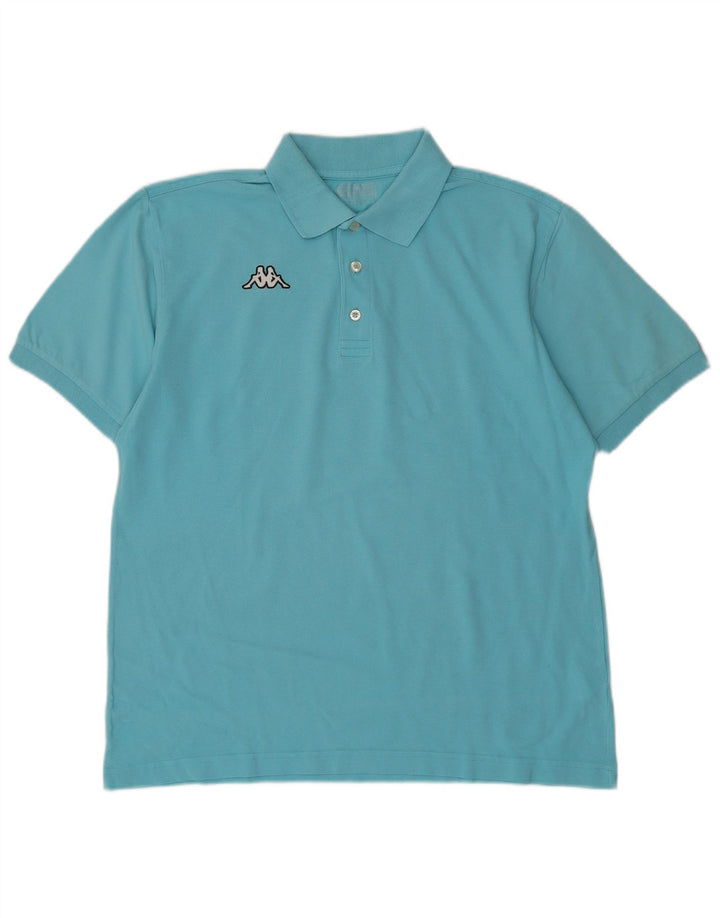 Kappa Polo Hombre XL Algodón Azul