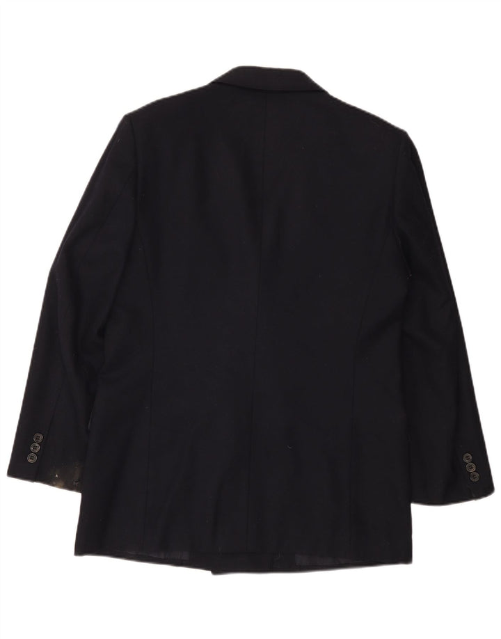 Aquascutum Chaqueta tipo blazer con doble botonadura para hombre UK 36 Small Azul marino