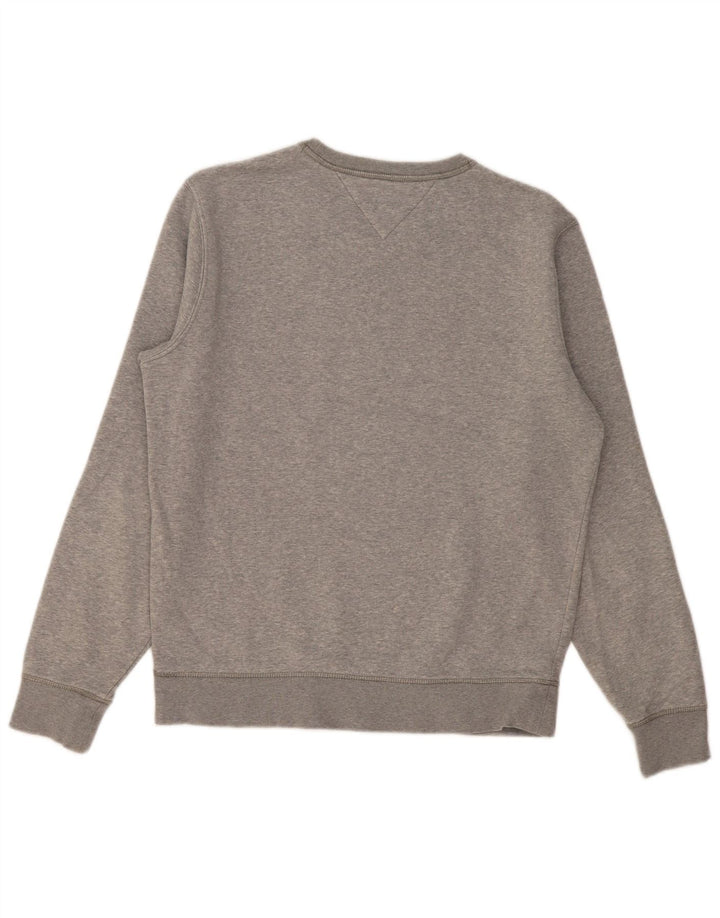Tommy Hilfiger Sudadera Gráfica para Hombre Jumper Large Gris Algodón
