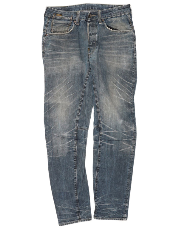 Vaqueros ajustados para hombre G-Star W32 L31 Algodón azul