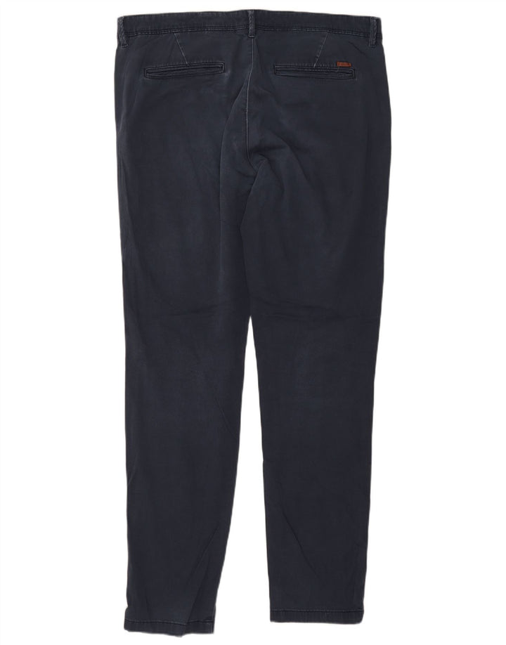 JACK & JONES Pantalones chinos Marco Slim para hombre W36 L34 Azul marino