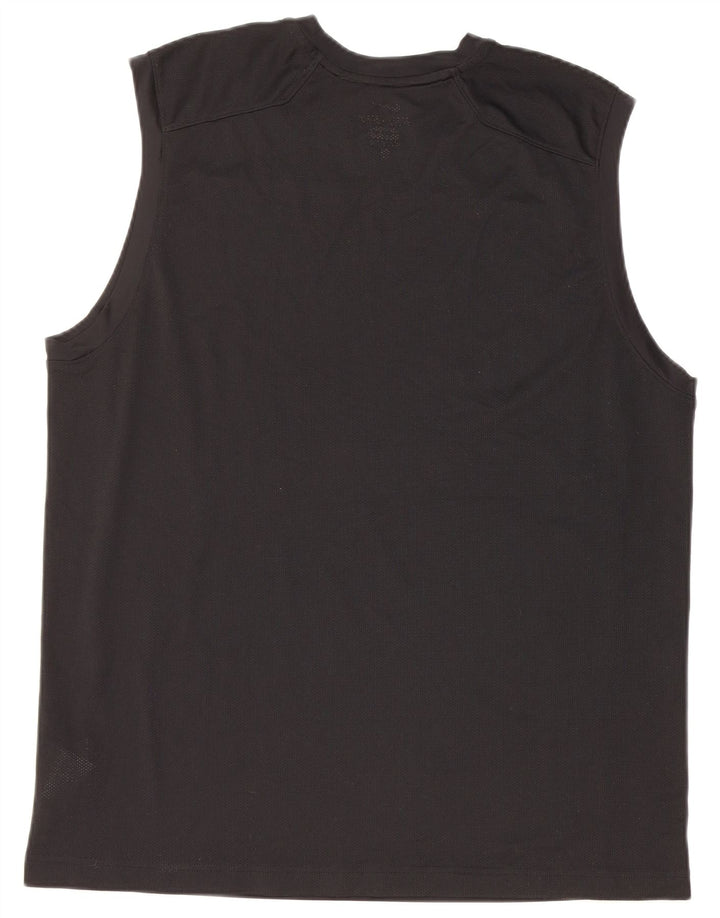 Nike - Camiseta sin mangas Dri Fit para hombre XL Poliéster negro