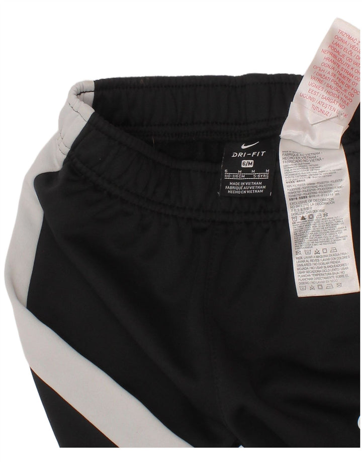 Nike Pantalones de chándal Dri Fit para niños, 5-6 años, Mediano, Negro