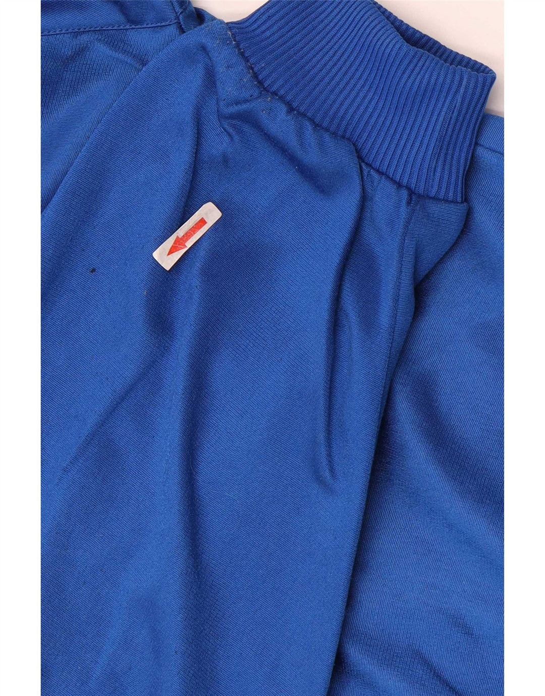 Vintage Hombre Chándal Top Chaqueta XL Multicolor Colorblock Poliéster