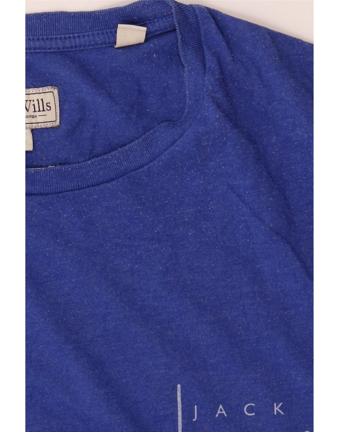 Camiseta Jack Wills Hombre Top Azul Medio Algodón