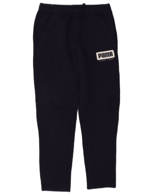 Puma Pantalones De Chándal Gráficos Para Hombre Pequeño Azul Marino