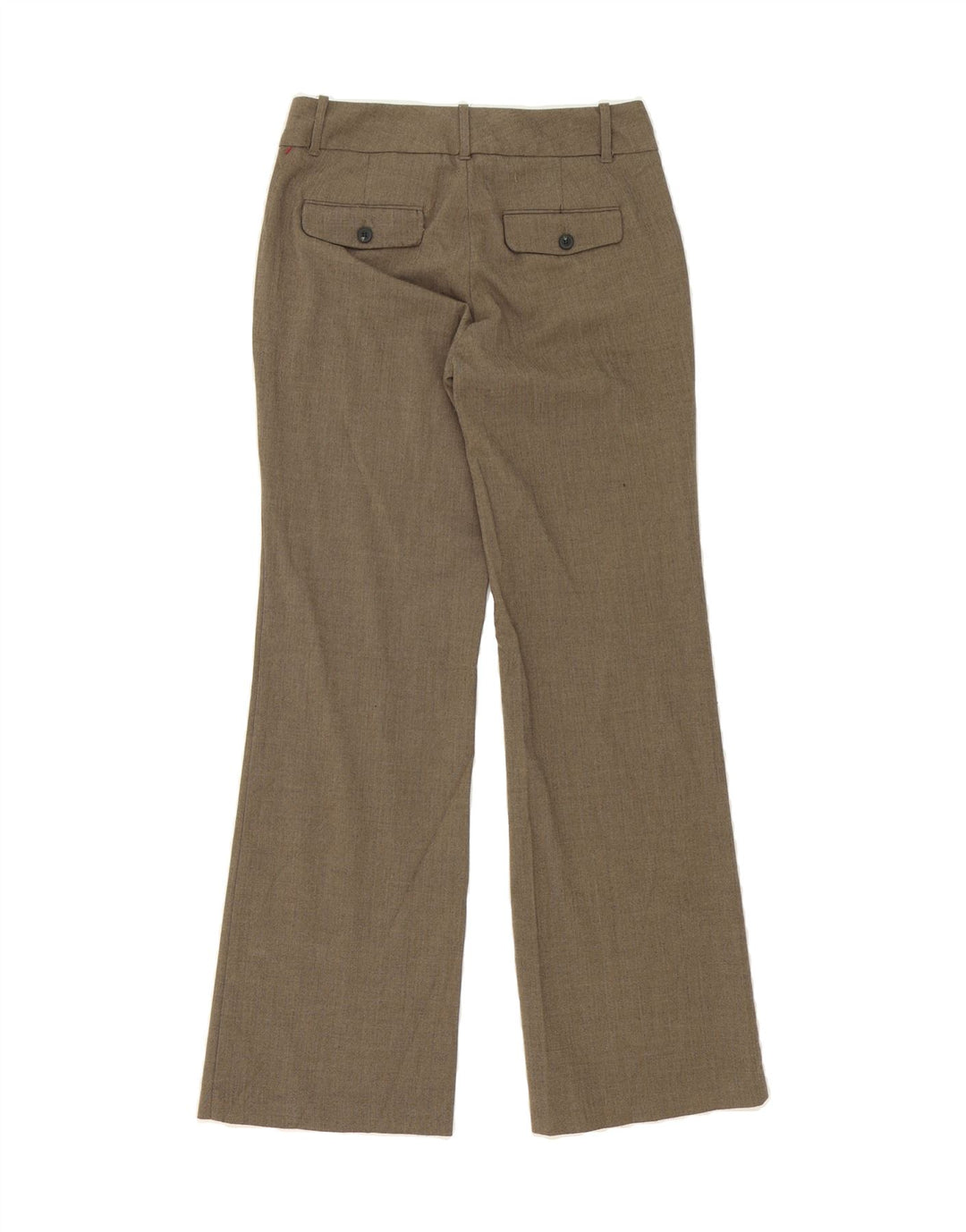 DOCKERS Womens Bootcut Casual Trousers US 4 Small W30 L31 Grey Herringbone Vintage Dockers and Second-Hand Dockers from Messina Hembry 
