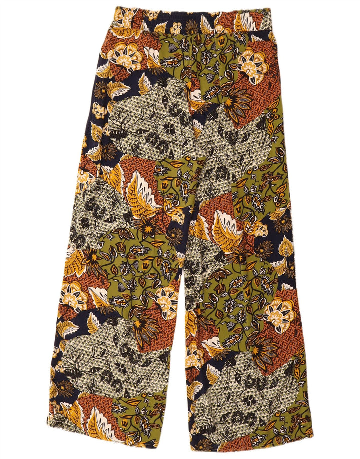Esprit Pantalones para mujer UK 12 Medium W30 L30 Viscosa floral multicolor