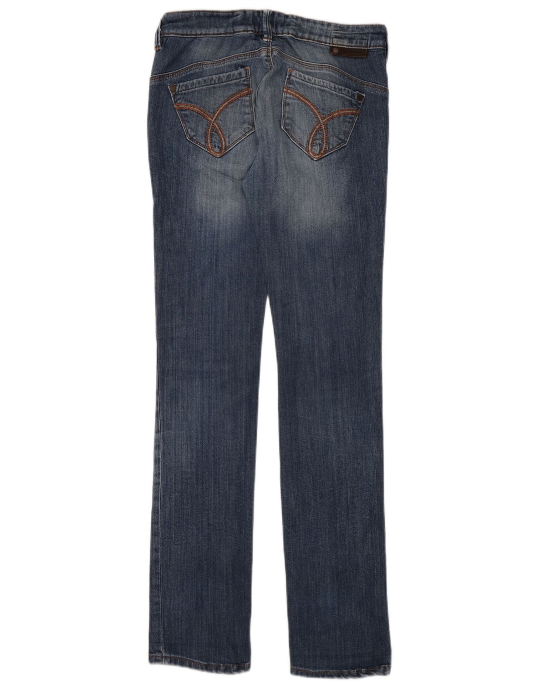 Vaqueros ajustados para mujer Calvin Klein W27 L34 Algodón azul