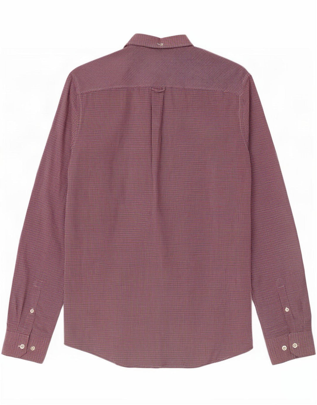 Camisa Ben Sherman para hombre pequeña de algodón a cuadros rojo