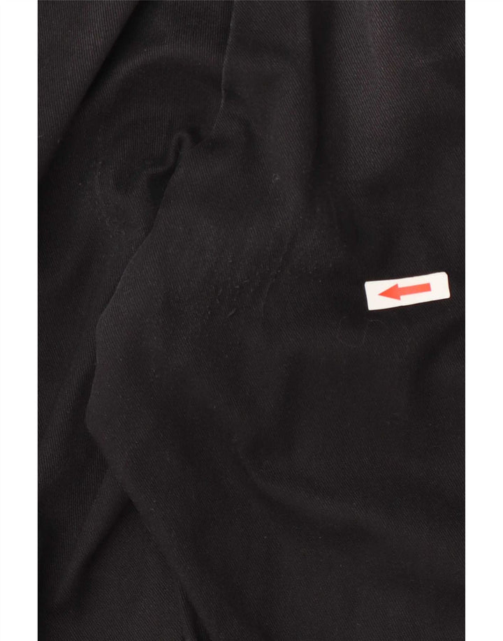 Dickies Pantalones chinos rectos y ajustados para hombre W32 L32 Poliéster negro