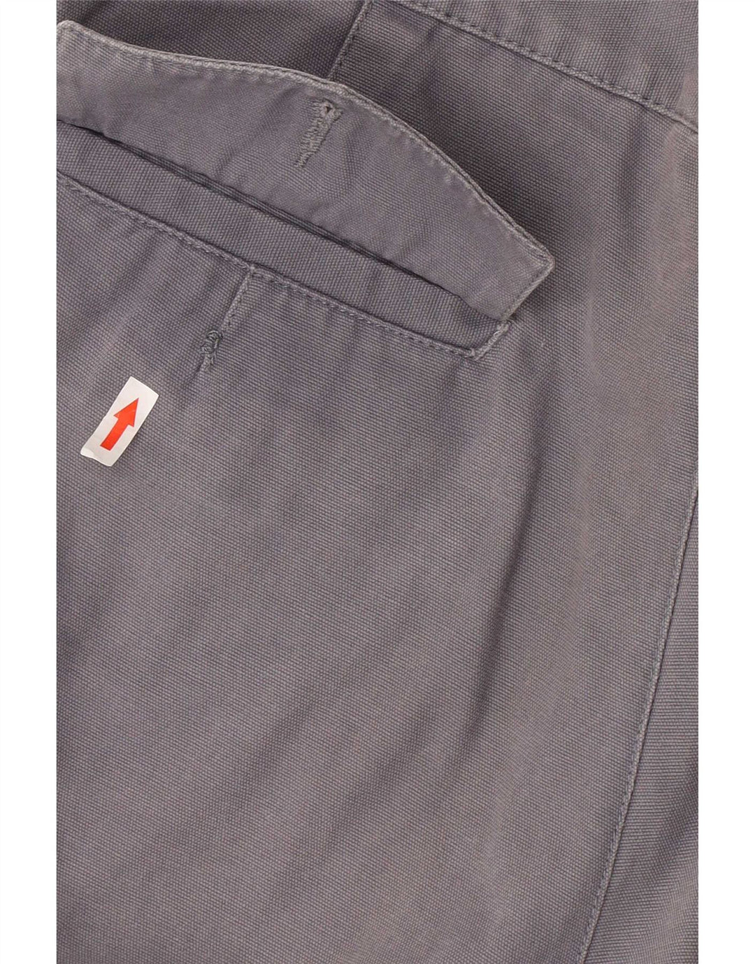 Pantalones cargo rectos para hombre Rifle W36 L34 Algodón gris