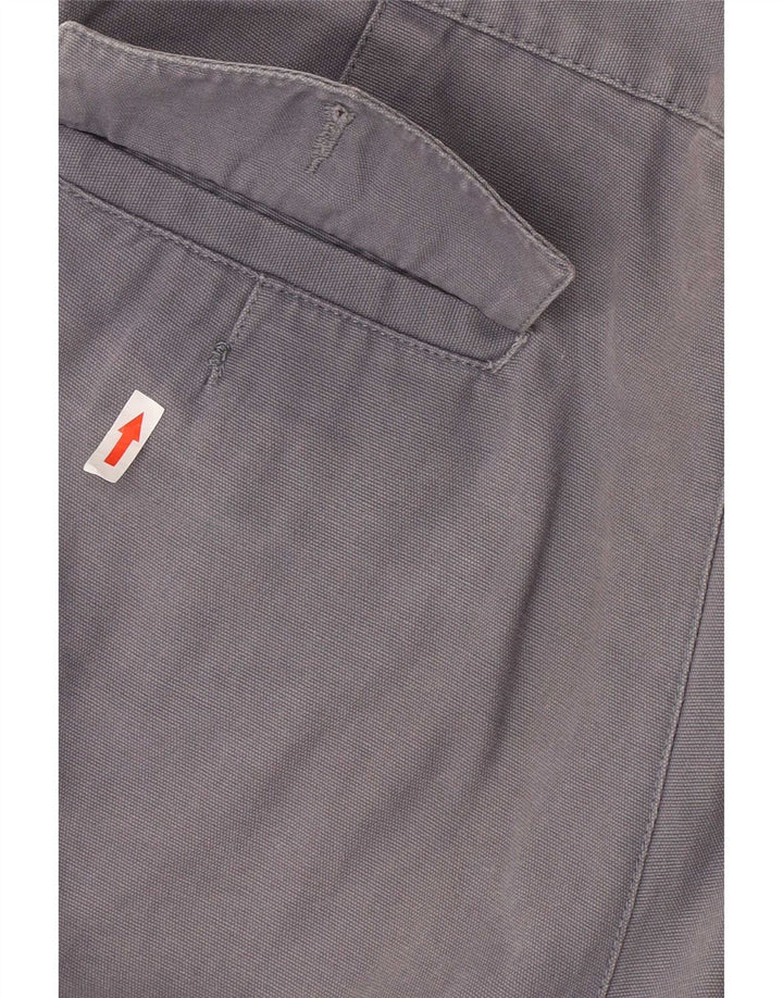 Pantalones cargo rectos para hombre Rifle W36 L34 Algodón gris