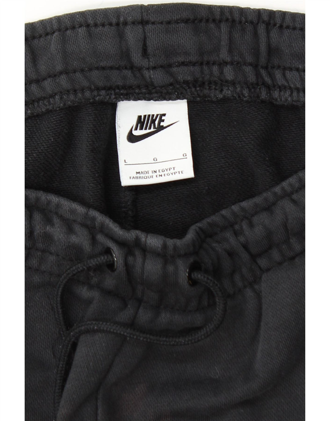 NIKE Hombre Pantalones de chándal con gráfico Joggers Large Black Cotton
