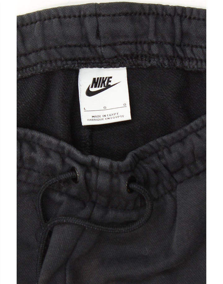 NIKE Hombre Pantalones de chándal con gráfico Joggers Large Black Cotton