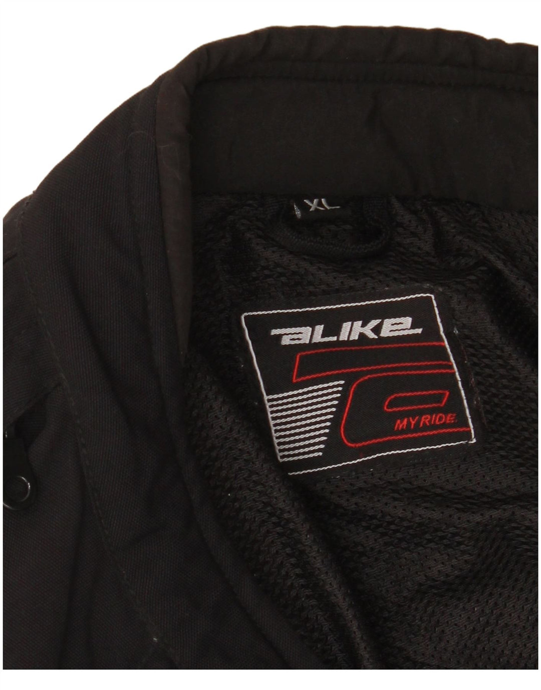 ALIKE Chaqueta motociclista Moto Racer para mujer UK 40 XL Negro Colorblock